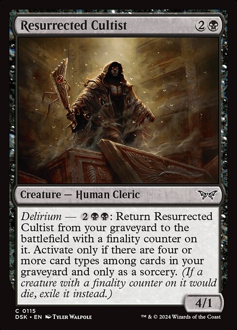 Resurrected Cultist - (DSK) #115