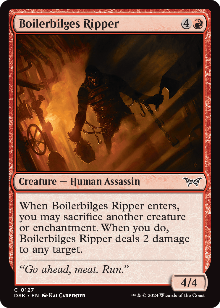 Boilerbilges Ripper - (DSK) #127