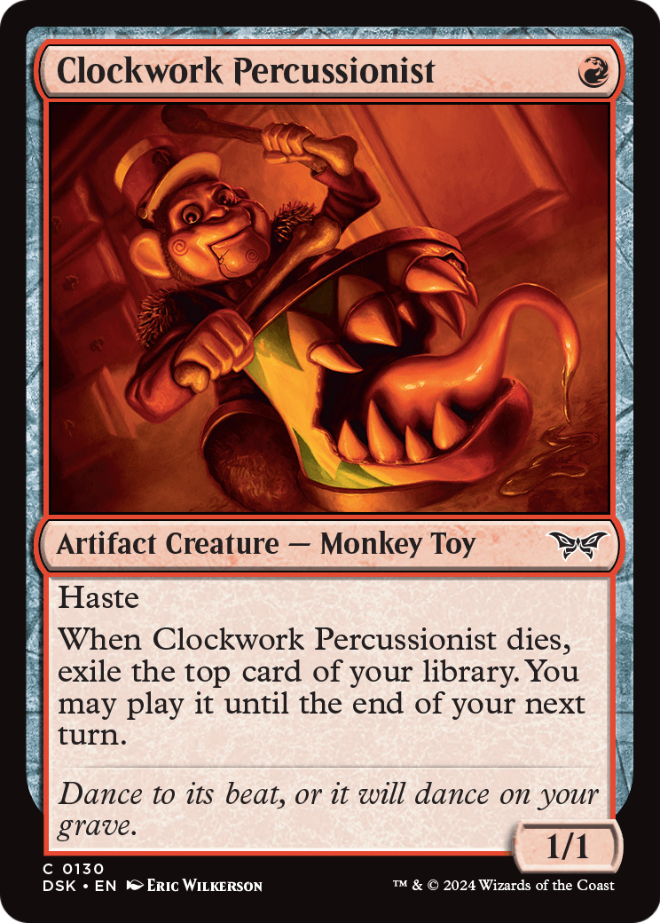 Clockwork Percussionist - (DSK) #130