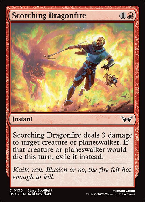 Scorching Dragonfire - (DSK) #156
