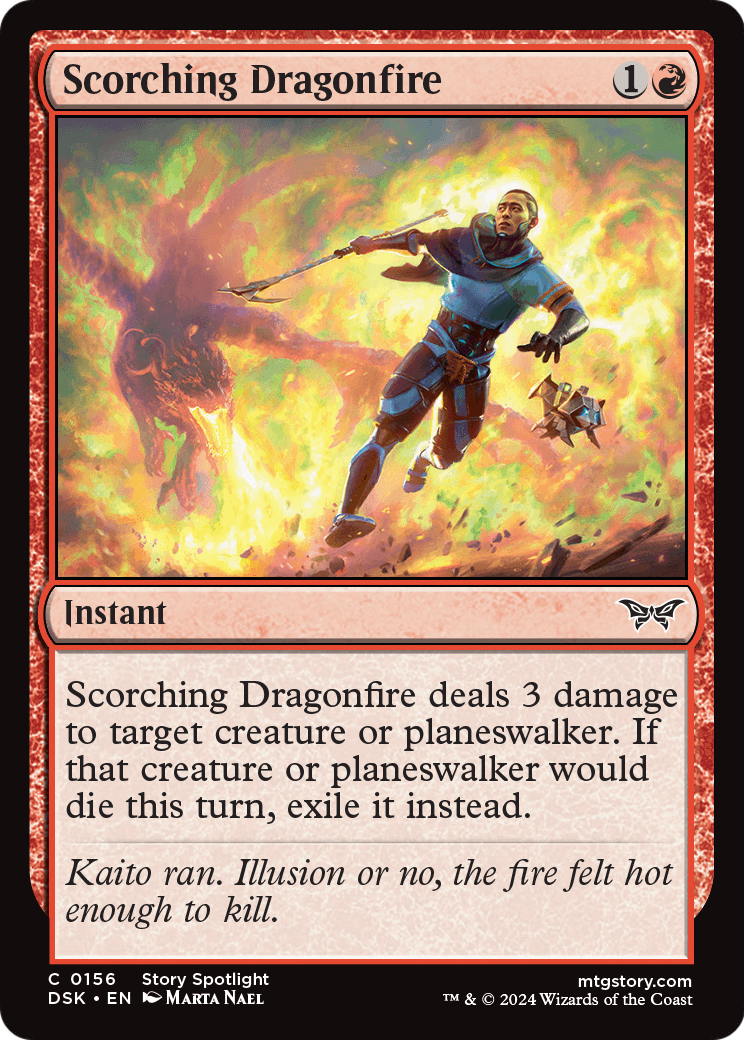 Scorching Dragonfire - (DSK) #156