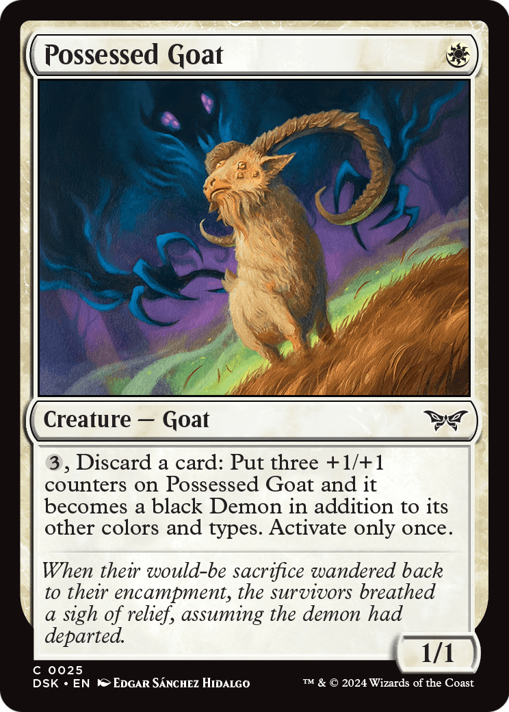 Possessed Goat - (DSK) #25
