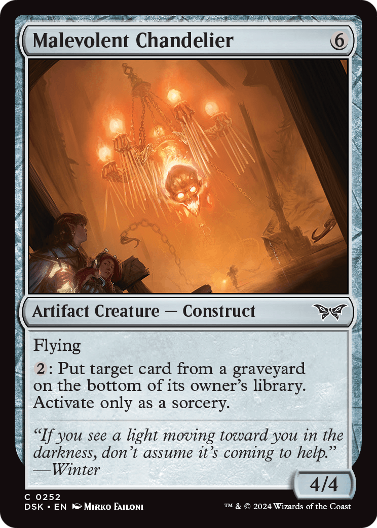 Malevolent Chandelier - (DSK) #252