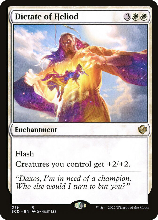 Dictate of Heliod - Starter Commander Decks (SCD) #19