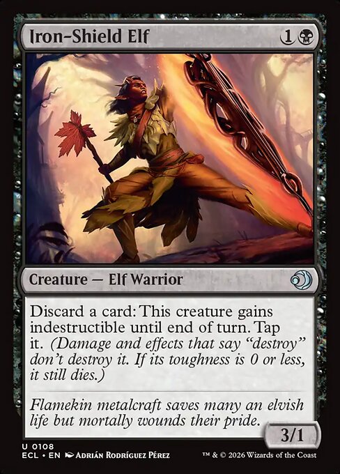 Iron-Shield Elf - (ECL) #108