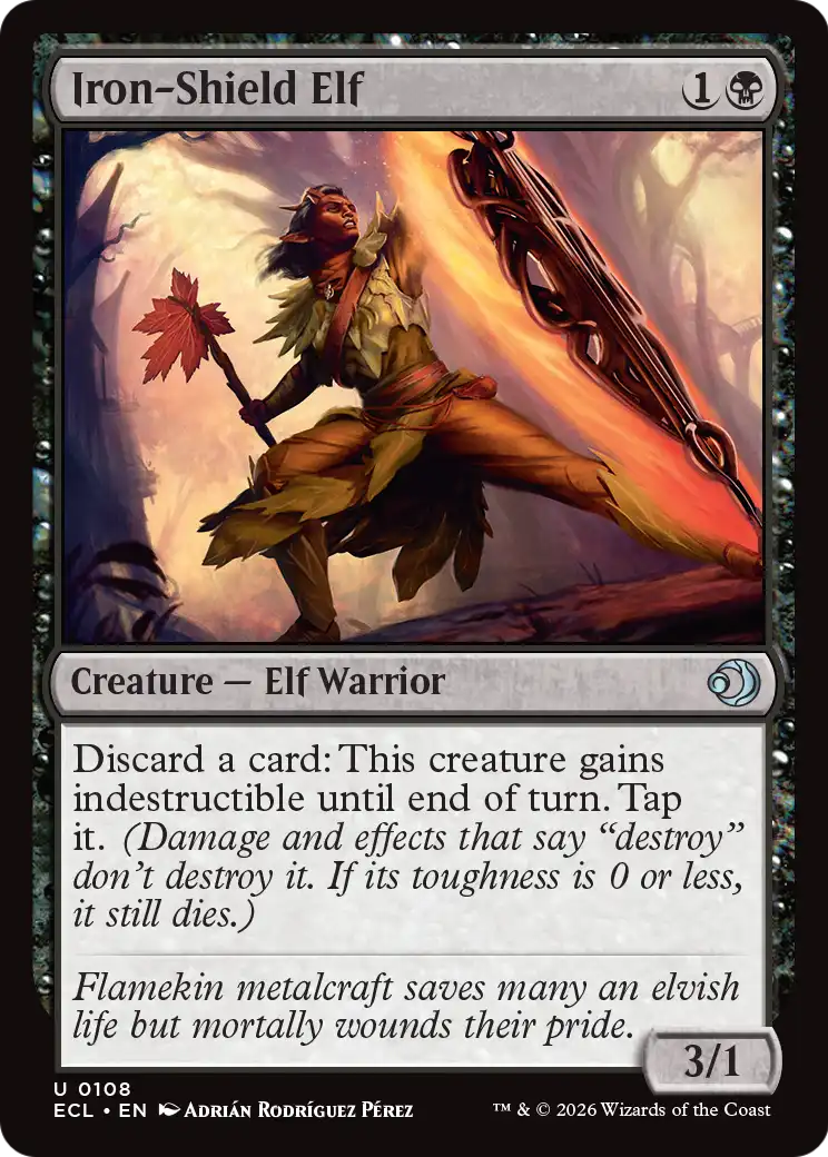Iron-Shield Elf - (ECL) #108