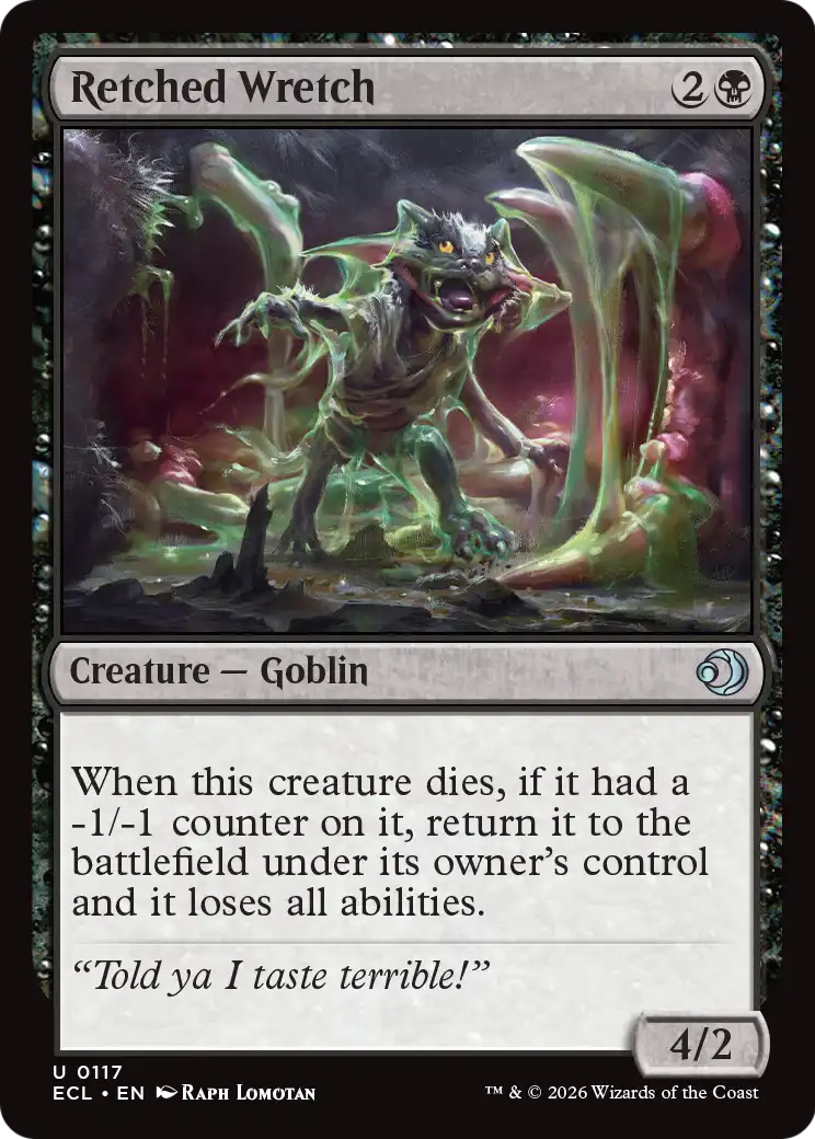 Retched Wretch - (ECL) #117 (Foil)