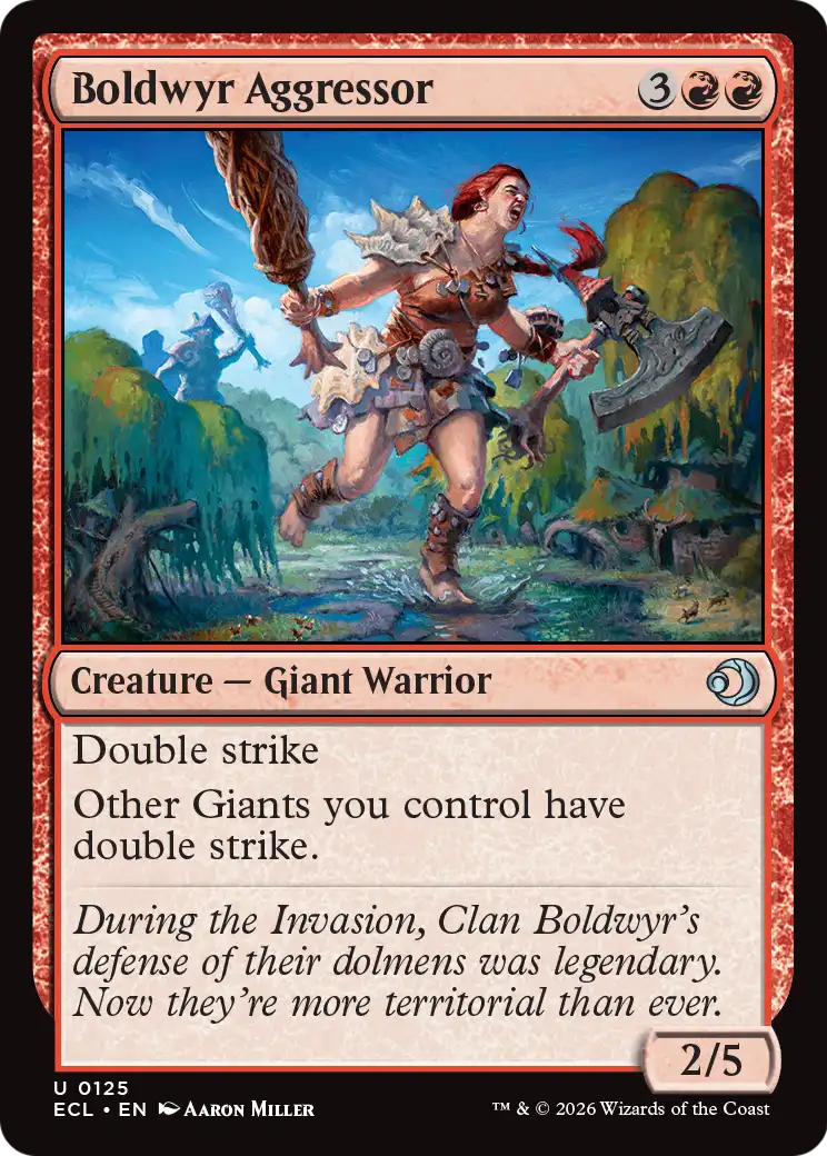 Boldwyr Aggressor - (ECL) #125