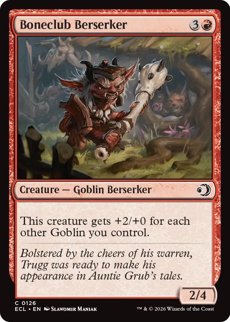 Boneclub Berserker - (ECL) #126