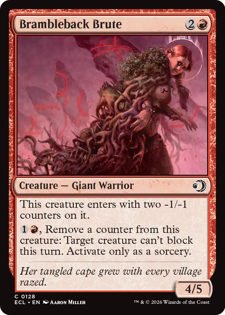 Brambleback Brute - (ECL) #128
