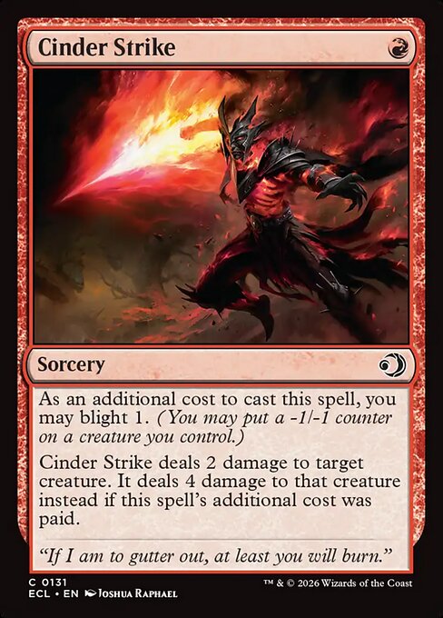 Cinder Strike - (ECL) #131