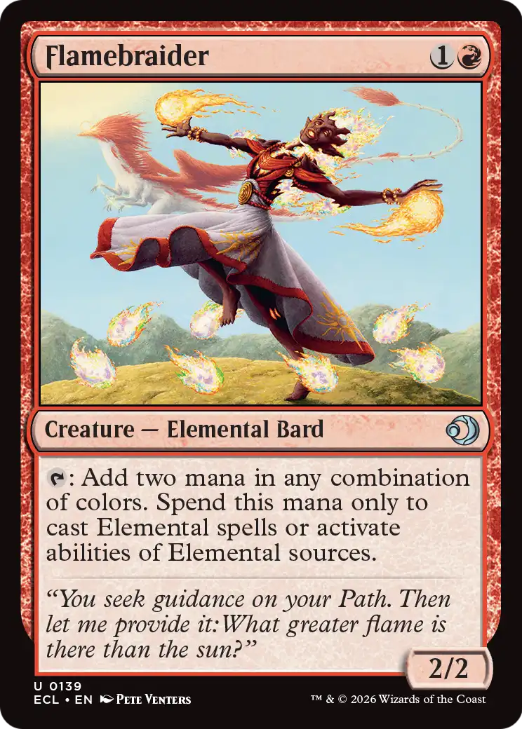 Flamebraider - (ECL) #139 (Foil)