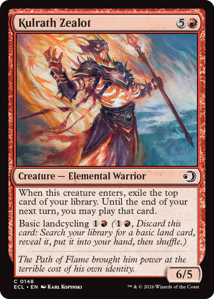 Kulrath Zealot - (ECL) #148