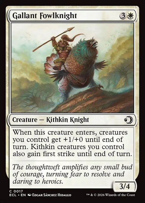 Gallant Fowlknight - (ECL) #17