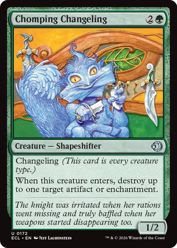 Chomping Changeling - (ECL) #172