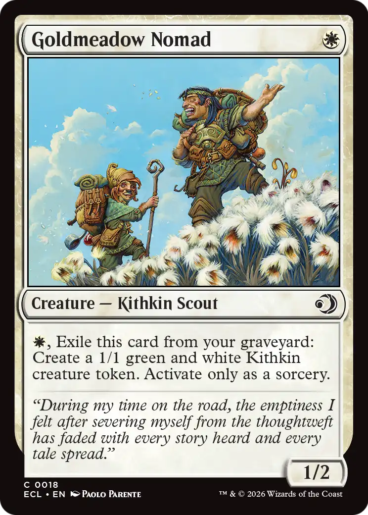 Goldmeadow Nomad - (ECL) #18 (Foil)