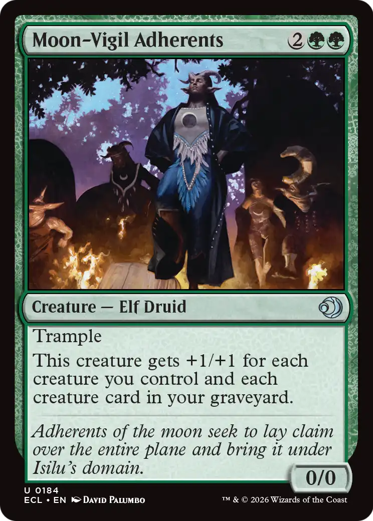 Moon-Vigil Adherents - (ECL) #184