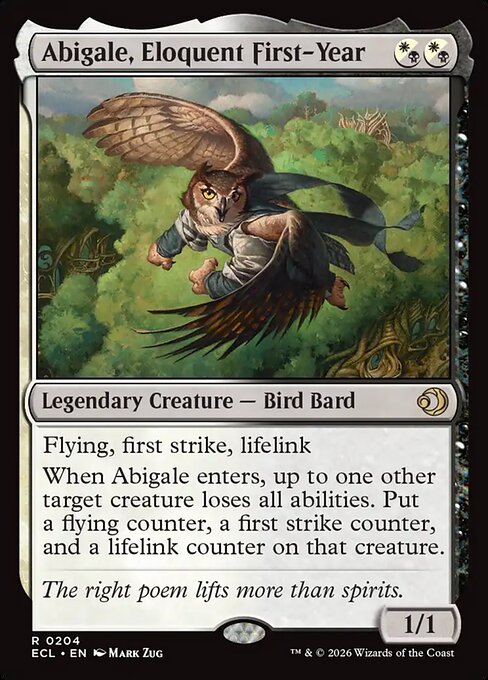 Abigale, Eloquent First-Year - (ECL) #204