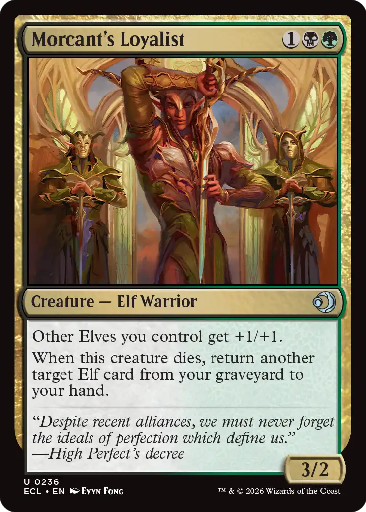 Morcant's Loyalist - (ECL) #236 (Foil)
