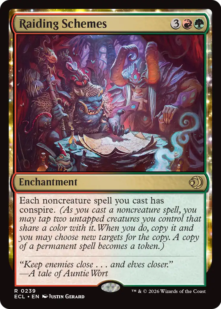 Raiding Schemes - (ECL) #239 (Foil)