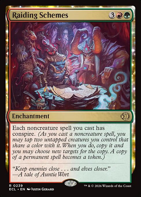 Raiding Schemes - (ECL) #239 (Foil)