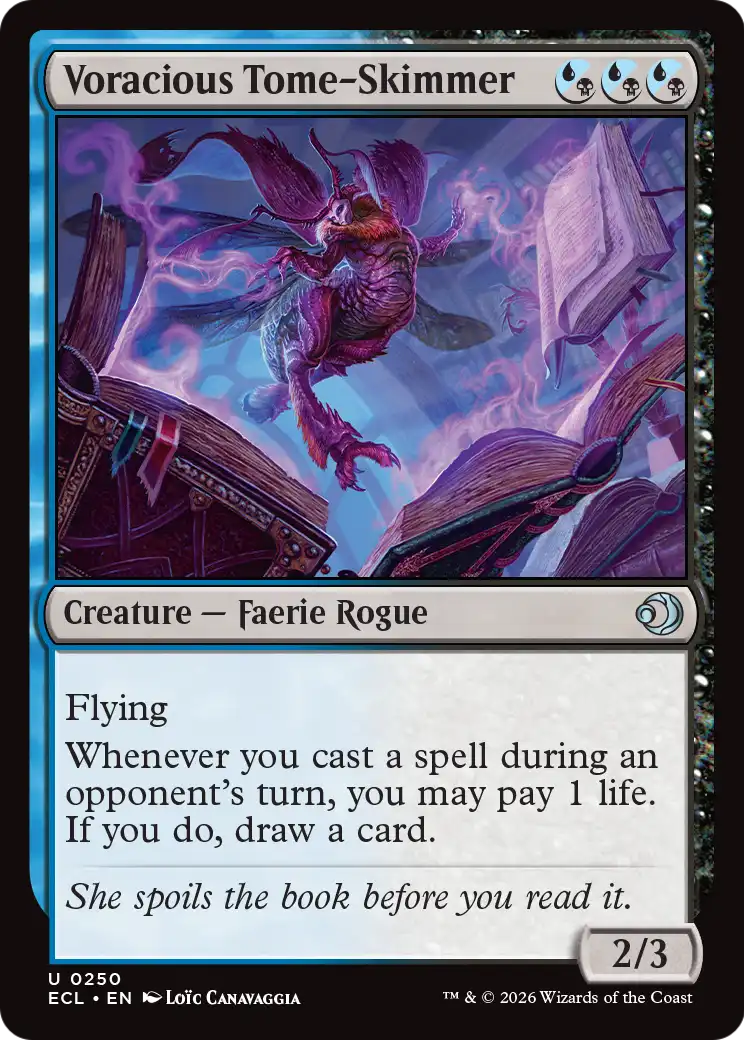 Voracious Tome-Skimmer - (ECL) #250