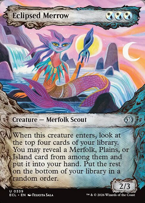 Eclipsed Merrow - (ECL) #339 (Borderless)