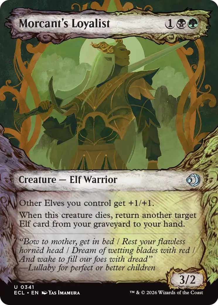 Morcant's Loyalist - (ECL) #341 (Borderless)