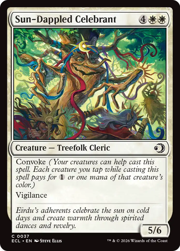 Sun-Dappled Celebrant - (ECL) #37