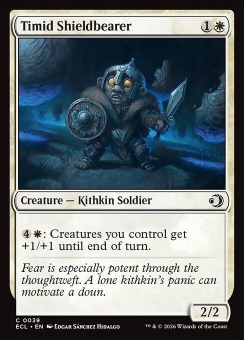 Timid Shieldbearer - (ECL) #39