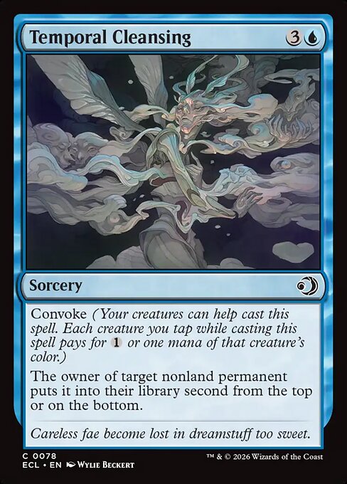 Temporal Cleansing - (ECL) #78 (Foil)