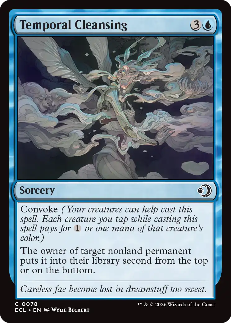 Temporal Cleansing - (ECL) #78 (Foil)