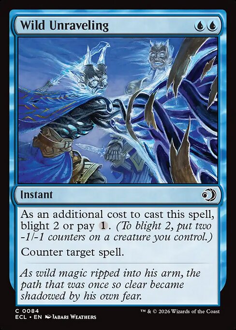 Wild Unraveling - (ECL) #84 (Foil)