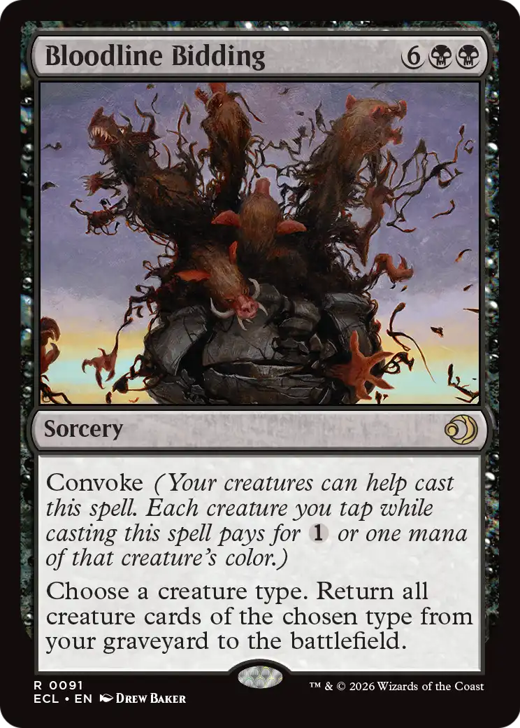 Bloodline Bidding - (ECL) #91