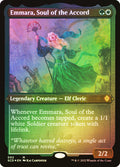 Emmara, Soul of the Accord Foil Etched - Starter Commander Decks #2