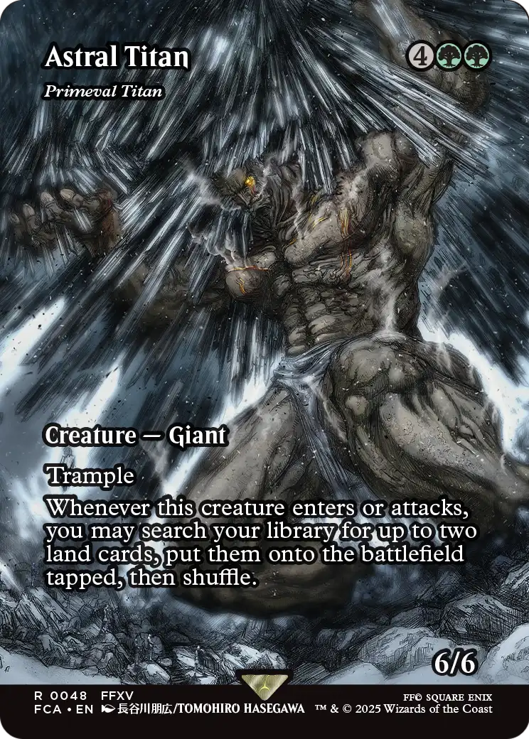 Primeval Titan - (FCA) #48 (Borderless)