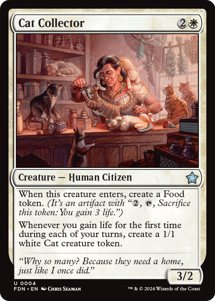 Cat Collector - (FDN) #4