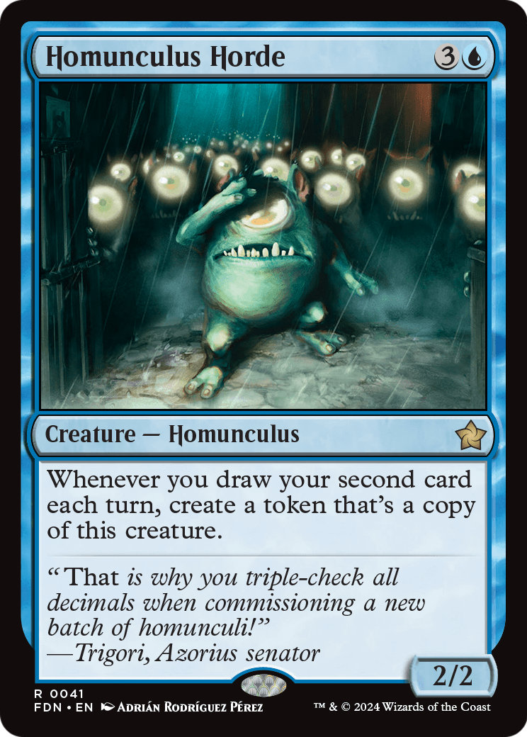 Homunculus Horde - (FDN) #41
