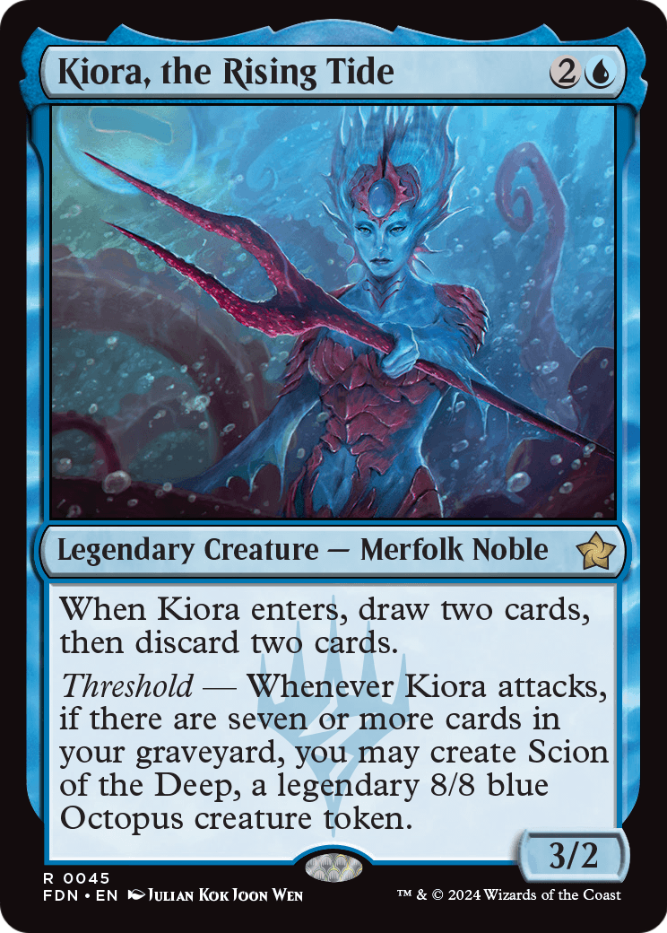 Kiora, the Rising Tide - (FDN) #45