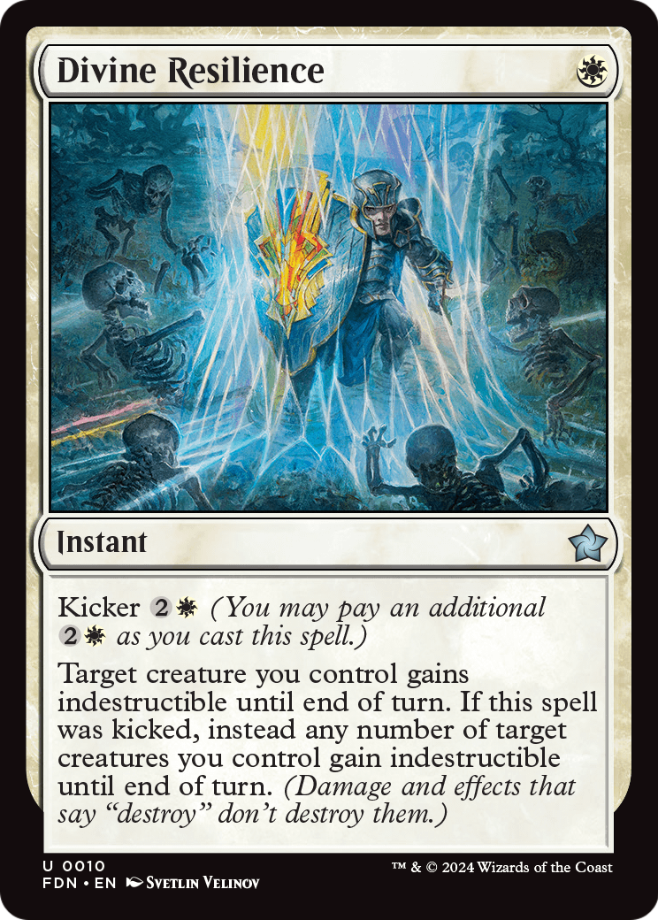 Divine Resilience - (FDN) #10 (Foil)