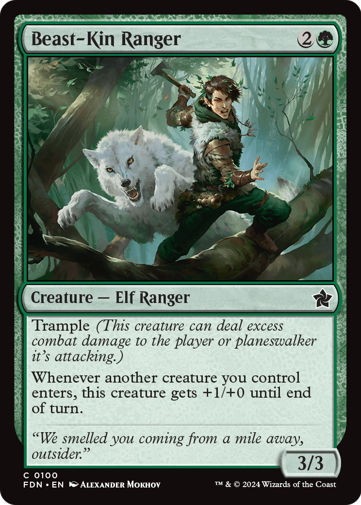 Beast-Kin Ranger - (FDN) #100