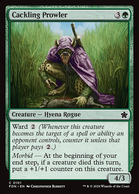 Cackling Prowler - (FDN) #101
