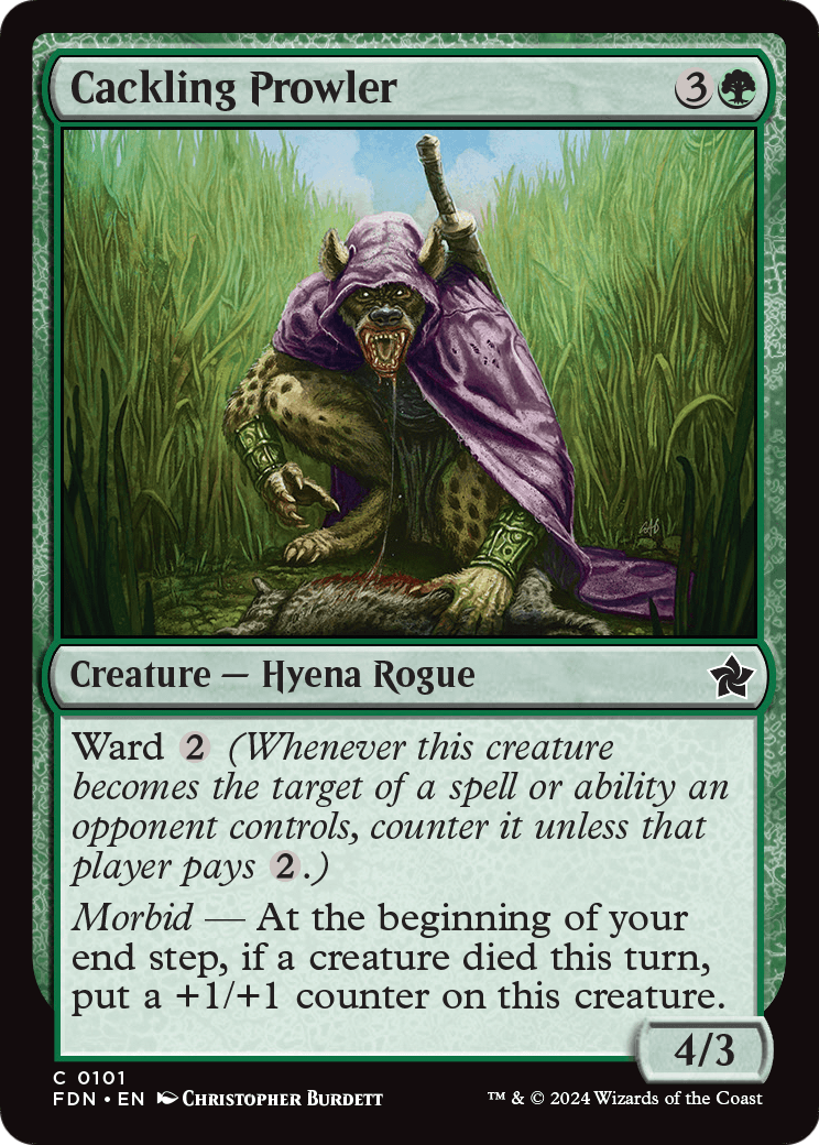 Cackling Prowler - (FDN) #101