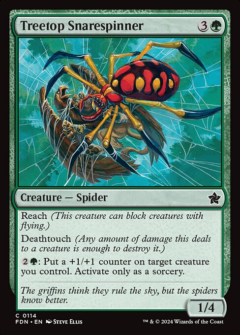 Treetop Snarespinner - (FDN) #114