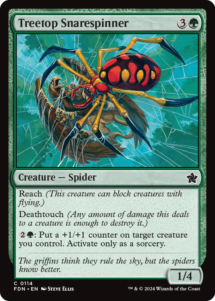 Treetop Snarespinner - (FDN) #114