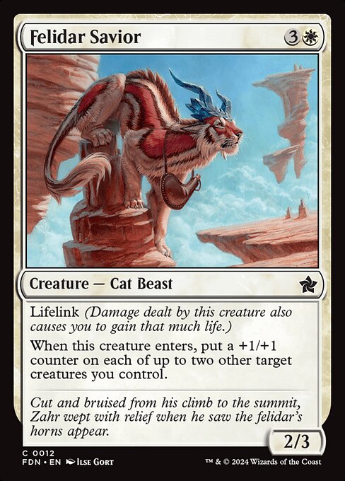 Felidar Savior - (FDN) #12
