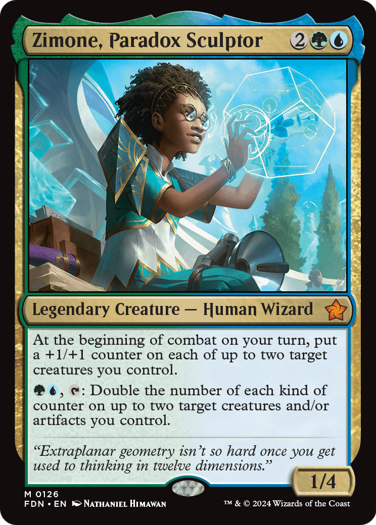 Zimone, Paradox Sculptor - (FDN) #126
