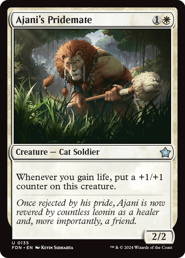 Ajani's Pridemate - (FDN) #135