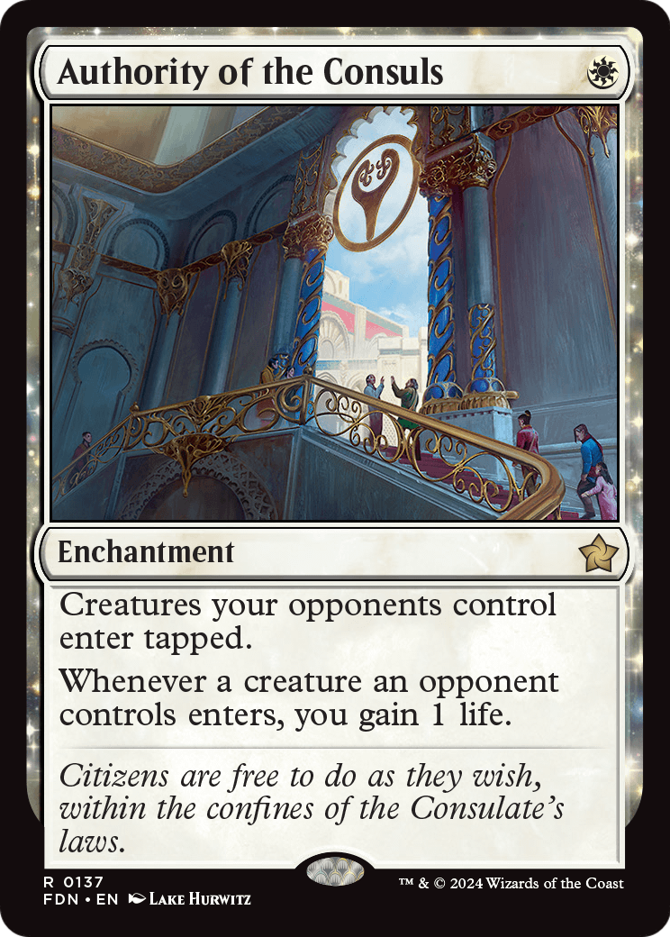 Authority of the Consuls - (FDN) #137