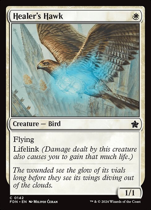Healer's Hawk - (FDN) #142